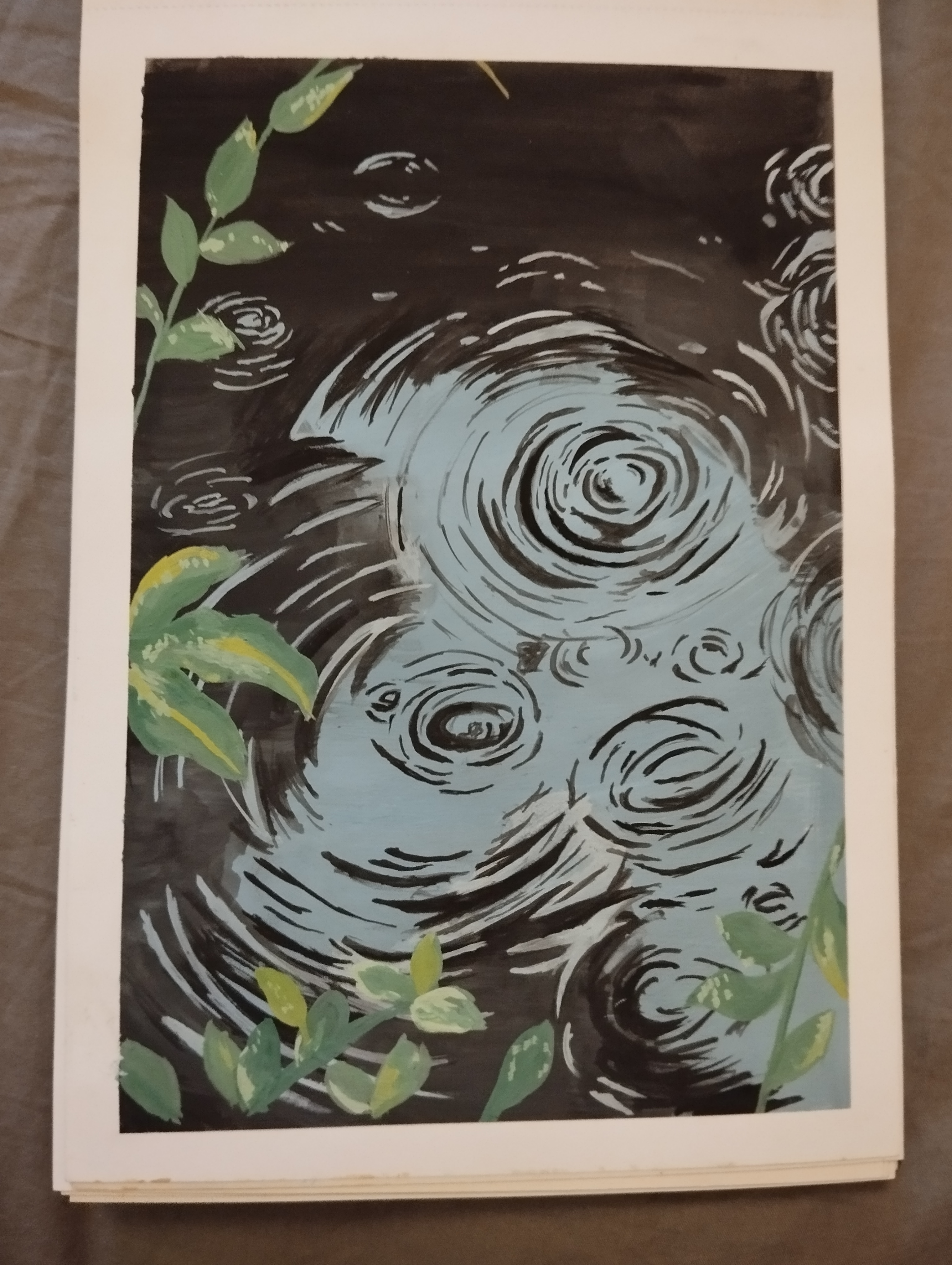 Peinture eau